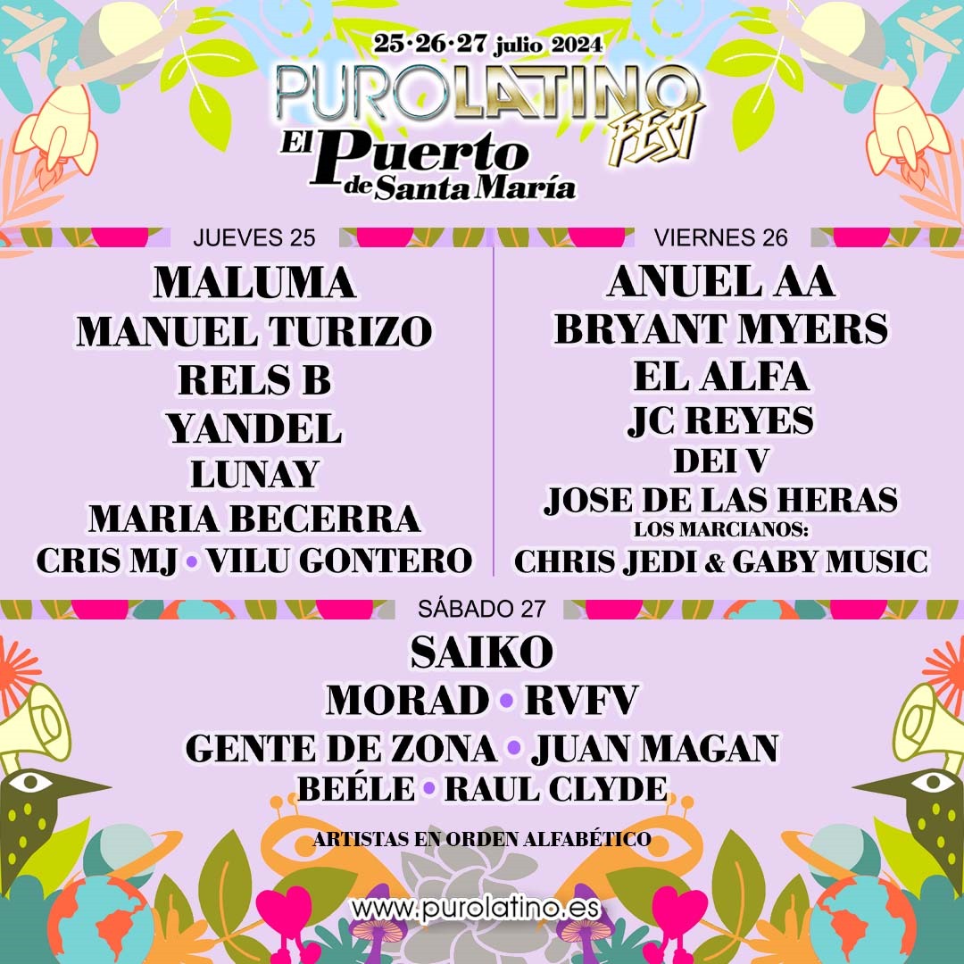 Puro Latino Fest 2024- Horarios, Entradas y mucho más…